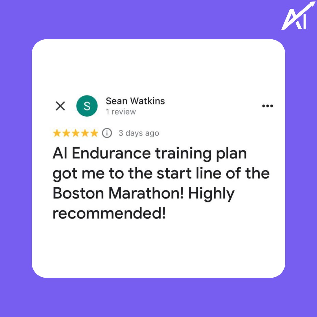 AI Endurance (@aiendurance) on Twitter photo Glad we could help! Glad we could help!