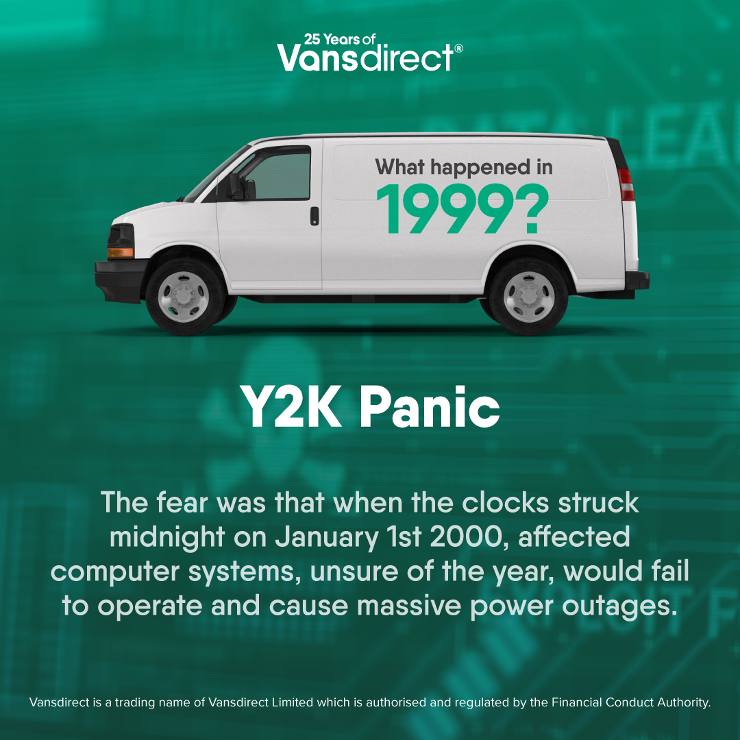 As it's getting to that time of the year we thought we would bring back an iconic time in history!

Who remembers the feeling of uncertainty this time 25 years ago?

Look back at all our favourite moments in history  &gt;&gt; bit.ly/3S19MD3

#Vansdirect