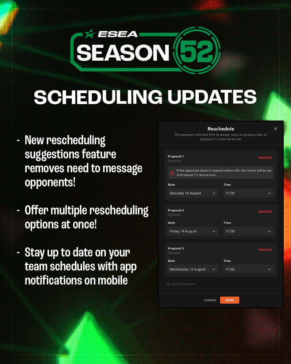 ESEA League tweet media