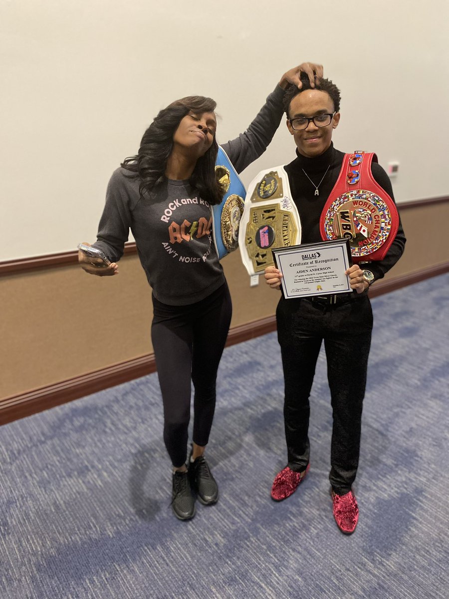 Da_slim_goody's tweet photo. Thanks to DISD board of trustees for the recognition last night! A lot of champs coming out of our city!!! #Dallasboxing https://t.co/9Tdv9ijTUJ
