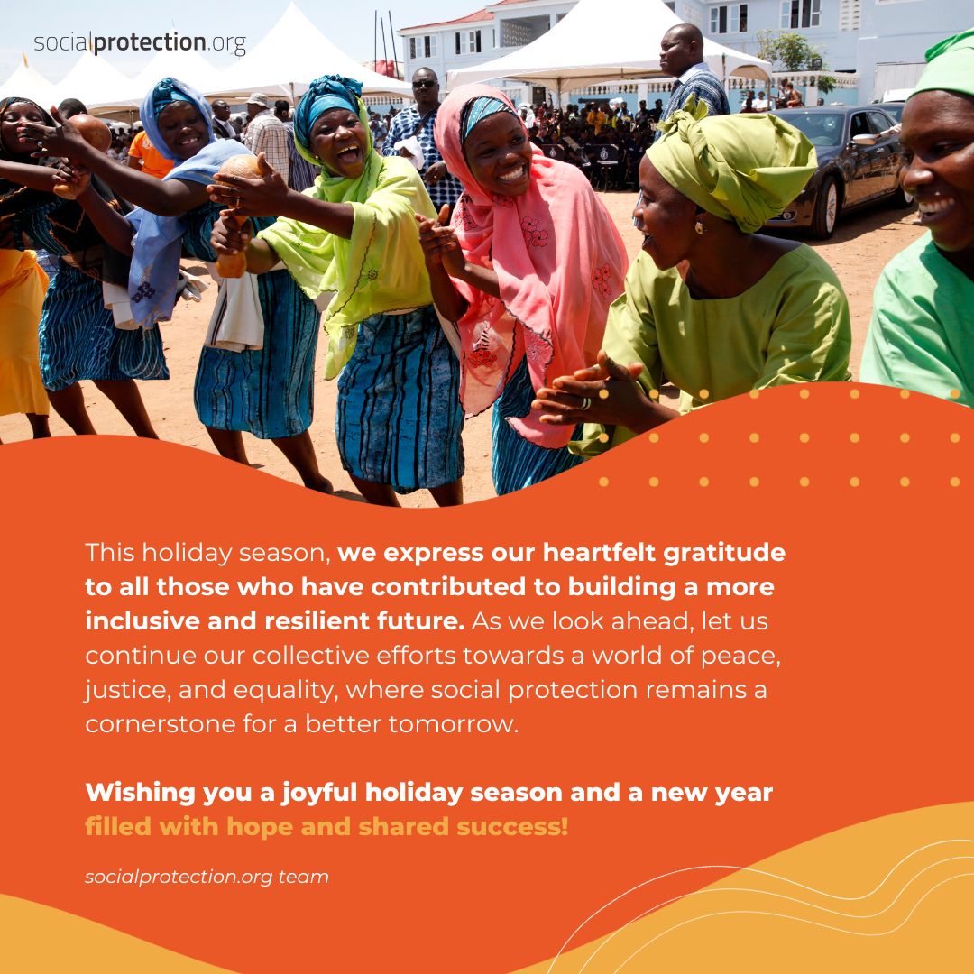 SP_Gateway's tweet photo. ☂️ Investing in social protection is crucial for upholding human rights and fostering collective well-being. As 2025 approaches, strengthening social protection systems is key to ensuring dignity for everyone. Together, we can create an inclusive future that leaves no one behind. https://t.co/U9wl7nFKX6