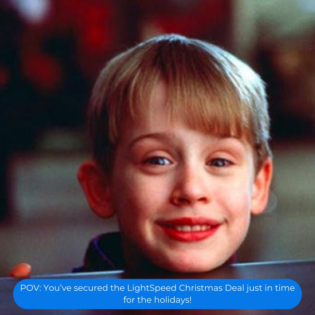 🎄🎬 "Keep the change, ya filthy animal!" 

This holiday season, grab LightSpeed's Christmas Deal and enjoy an Amazon voucher worth up to £80 when you sign up for one of our broadband plans!

It’s a deal too good to ignore, so grab it before it’s gone! Just like Kevin, you’ll be