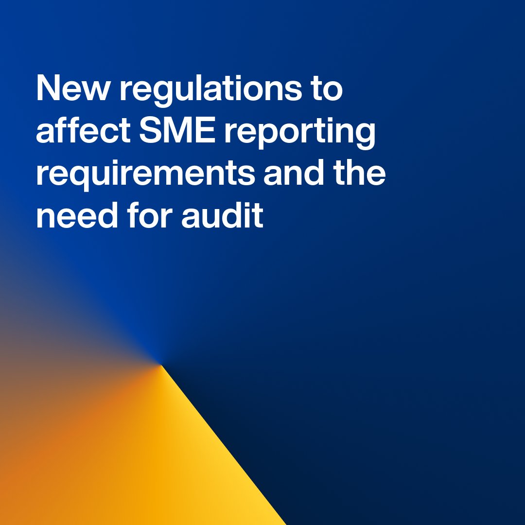 The government has announced new regulations confirming changes to company sizes, affecting both reporting requirements and the need for audit. These rules will apply for periods beginning on or after 6 April 2025.

Find out more👉crowe.com/uk/news/new-uk…