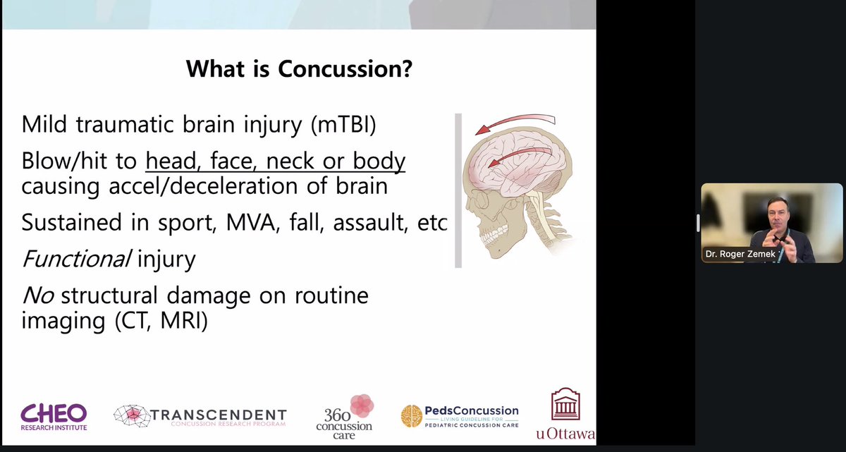 TRANSCENDENT Concussion Research Program tweet media