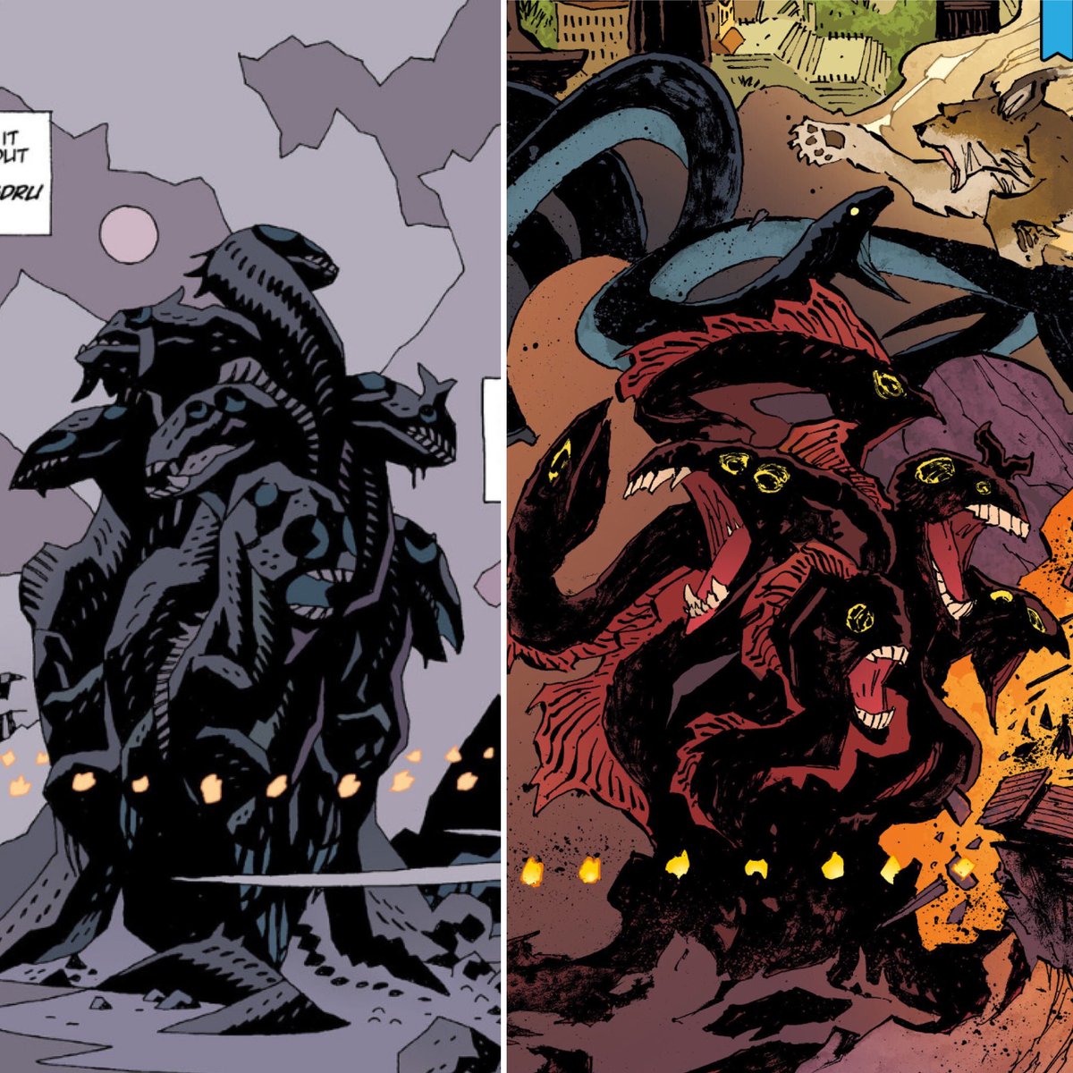 hellboybookclub's tweet photo. The Ogdru Jahad by Mignola, Stewart, Mitten & Madsen 🐍 We discuss “Panya: The Mummy’s Curse,” on this week’s podcast! #hellboybookclub #podcast #hellboy #mikemignola #chrisroberson #christophermitten #michellemadsen #davestewart #darkhorsecomics https://t.co/P6w9DkiBcR