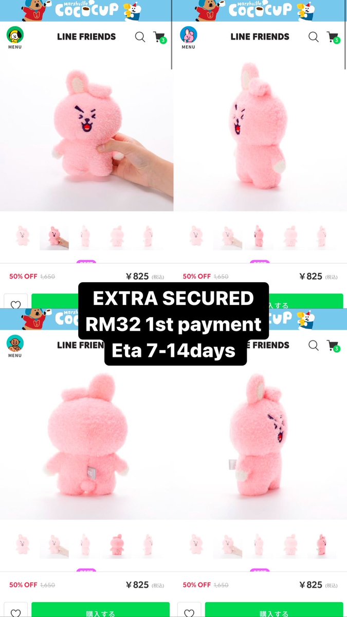 bangtanHIMANG's tweet photo. Extra secured! Dm to order! https://t.co/nlVX45pdcU