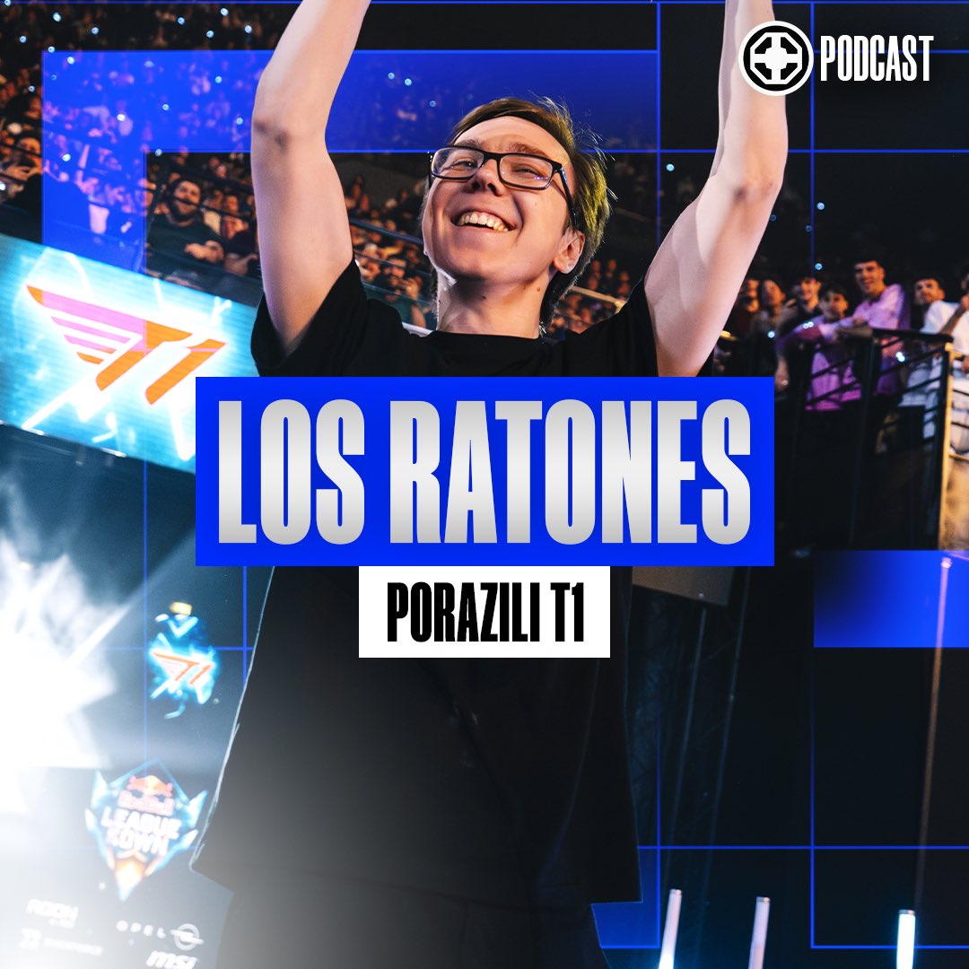 Los Ratones porazili T1 v showmatchi, naše hodnocení Red Bull League of Its Own, Morčeho kvíz pro Davku a Fildu, Riftczech Křeček a LoLdle 🥰

Pusť si nejnovější díl našeho podcastu na YT Riftczech nebo na Spotify den po vydání 🎙️ bit.ly/S4E51
