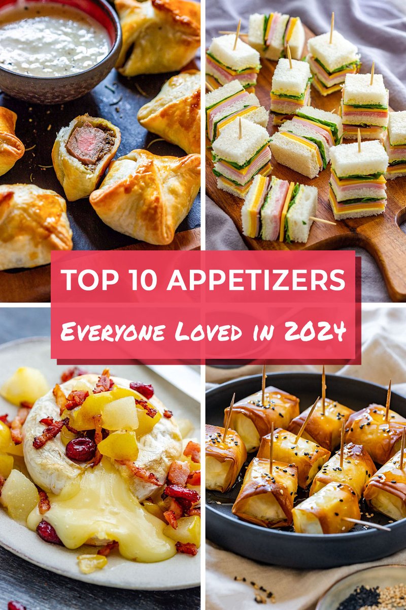 Appetizers4all's tweet photo. 🎉 https://t.co/n2bDTSSiZU
Explore the top 10 appetizers that were a hit in 2024. From crowd-pleasers to unique bites, find the perfect starters for your next gathering or celebration. #bestappetizers #appetizerrecipes #appetizers https://t.co/hZThsAq1Ax