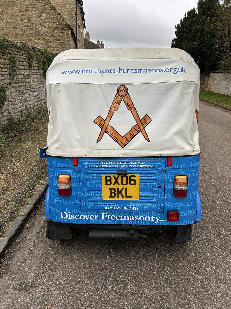 Mark Constant (@markconstant4) on Twitter photo The Northants and Hunts Discover Freemasonry Tuk Tuk has landed. Coming to an event near you in 2025.
<a href="/NHMasons/">NorthantsHuntsMasons</a> <a href="/nhnymc/">NHNYMC</a> <a href="/Shaun_UGLE/">Shaun Butler ACIM</a> #Freemasonry The Northants and Hunts Discover Freemasonry Tuk Tuk has landed. Coming to an event near you in 2025.
<a href="/NHMasons/">NorthantsHuntsMasons</a> <a href="/nhnymc/">NHNYMC</a> <a href="/Shaun_UGLE/">Shaun Butler ACIM</a> #Freemasonry