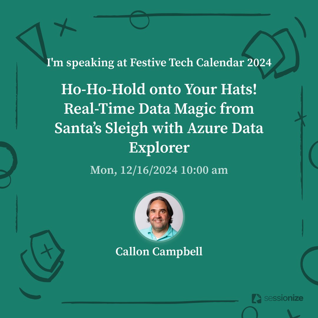 flying_maverick's tweet image. I'm excited to share my hashtag#FestiveTechCalendar video on getting real-time insights from Santa's Sleigh using Azure Data Explorer. Watch it here: lnkd.in/gdqy27Ek
#Azure #AzureEventHub #AzureDataExplorer #RealtimeInsights #realtimeintelligence #mvpbuzz…