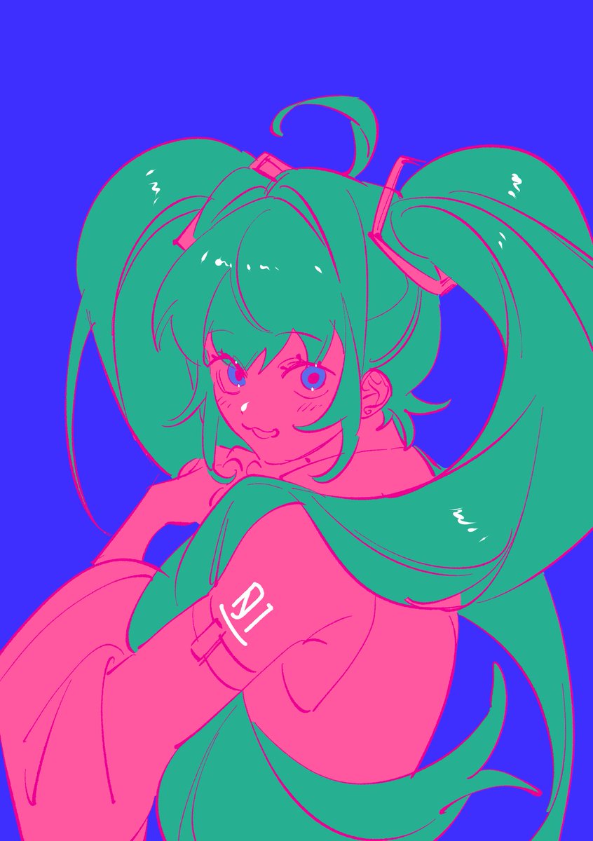 初音ミク 「」|肉たろうのイラスト