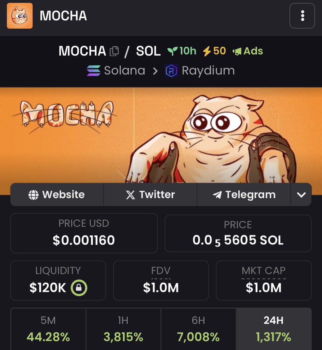 skef30's tweet image. Called $mocha in @theskelfs server at 23k MC 

After 2 hours only, it reached 1M MC. 

( the group is closed for now, join the server and wait for an announcement soon 🫡 ) 

Gg @mochabuilder 🤝