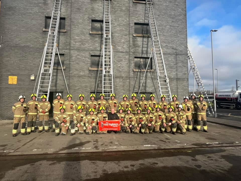 On behalf of everyone at <a href="/firefighters999/">Fire Fighters Charity</a>, congratulation’s to <a href="/fire_scot/">Scottish Fire and Rescue Service</a> T2 &amp; T3/24 Trainees, who graduated at the National Training Centre in Cambuslang this morning. 
We wish you all the best in your new career, keeping communities safe across Scotland.