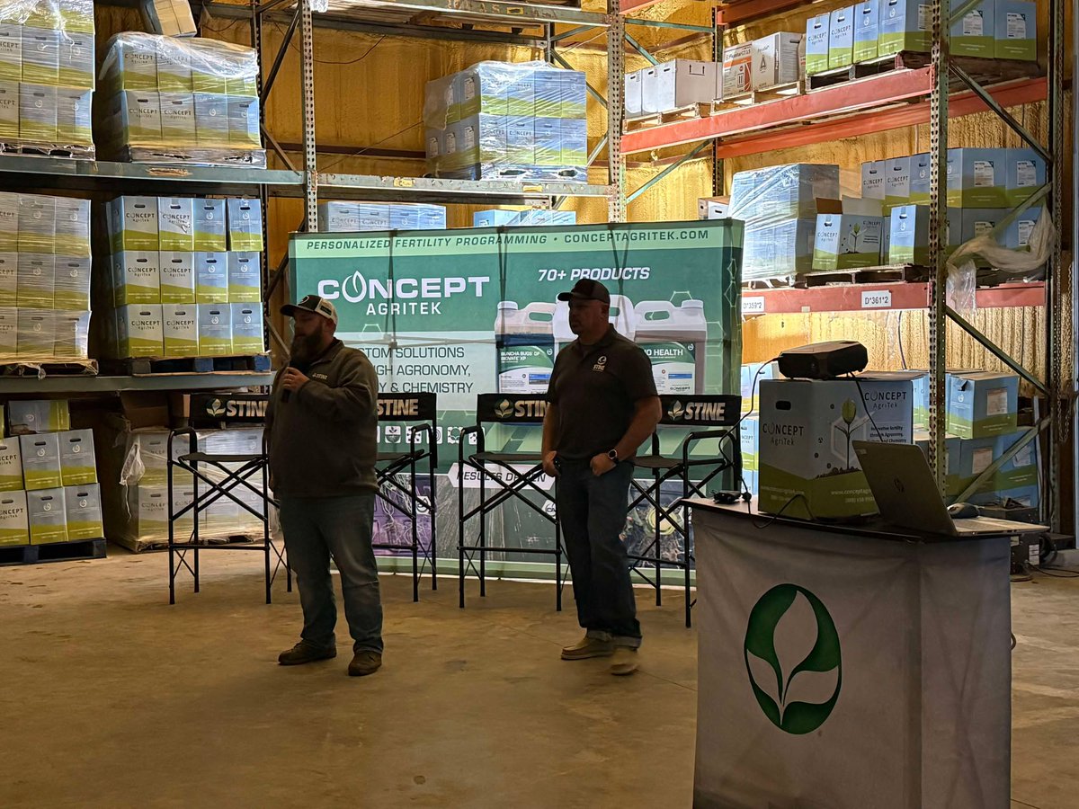 We had a great turnout for our event, Improving Yields for 2025 with Matt Miles!

Thank you to everyone who attended!

<a href="/ConceptAgriTek/">Concept AgriTek</a> 
<a href="/StineSeed/">Stine Seed Company</a> 
<a href="/XtremeAgFarming/">xtremeag.farm</a>