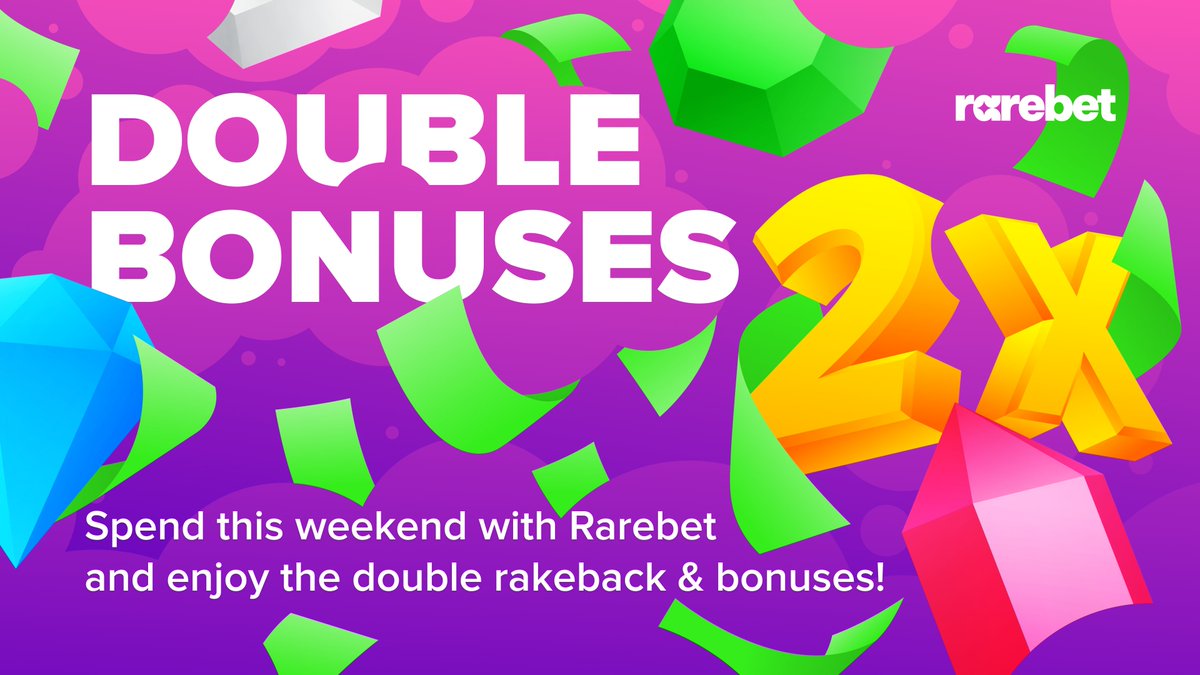 What can be better than bonuses?
🔥 DOUBLE BONUSES! 🔥