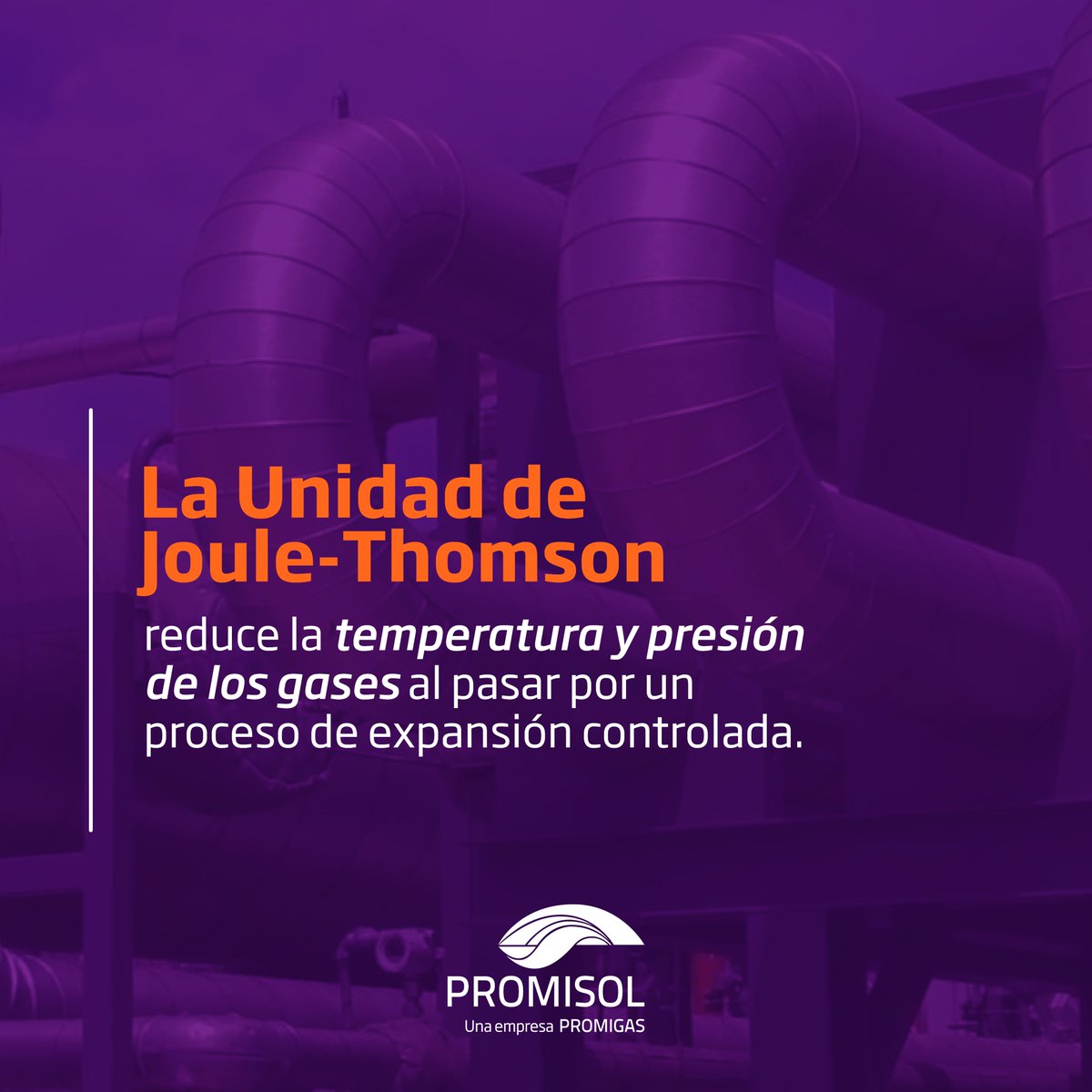 Promisoloficial's tweet photo. ¿Sabías que la Unidad de Joule-Thomson es esencial para reducir la presión y temperatura en el manejo de gases?

En Promisol implementamos esta tecnología en el proyecto CPF Bonda Mamey para garantizar la eficiencia y la sostenibilidad de los procesos industriales.

#Promisol https://t.co/BpEySfewQr