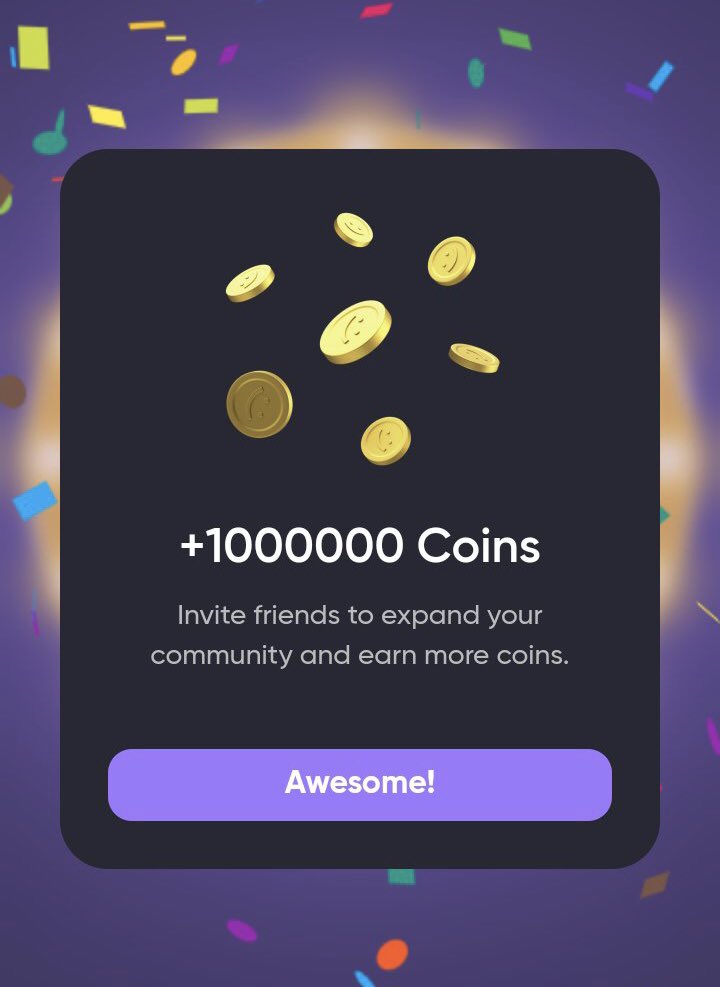freecoinalerts's tweet image. 🔥Simple Coin Gift Codes🔥
1 - easily withdraw
2 - as easy as pie
3 - Invest Wiser
4 - Hello to SIMPLE INVEST
5 - Trade crypto
6 - Trade more
7 - Token
8 - passive boost
9 - Keep calm
10 - Follow BTC
📲 Play: t.me/Simple_Tap_Bot…
#simple #simplecode #tapswap #blum