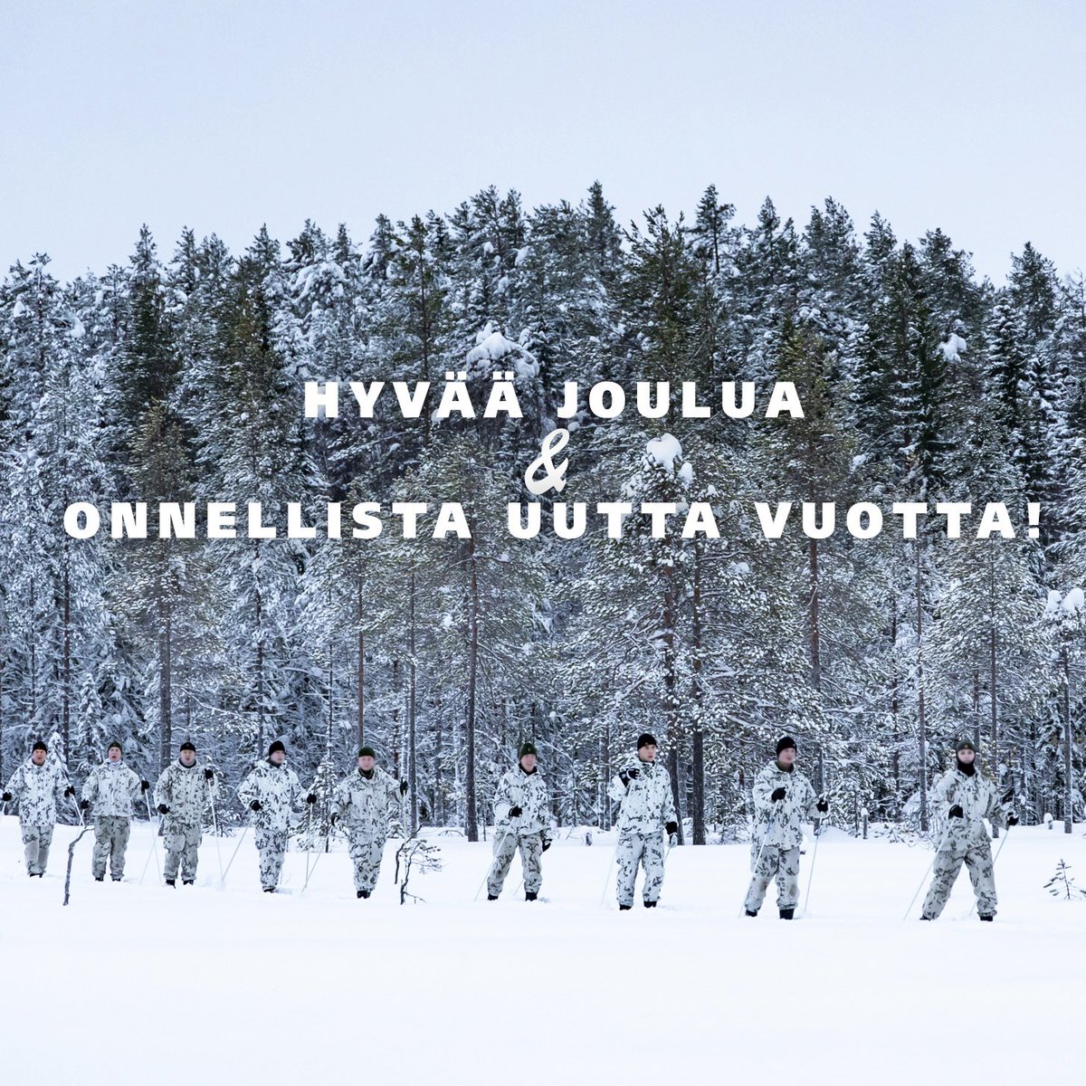 Maanpuolustuskorkeakoulu toivottaa rauhallista joulua ja onnellista uutta vuotta! 

Försvarshögskolan önskar god jul och gott nytt år! 

🎄❄️