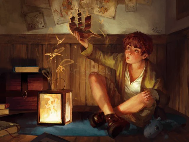 There is a place where all stories begin by Esther Galán 