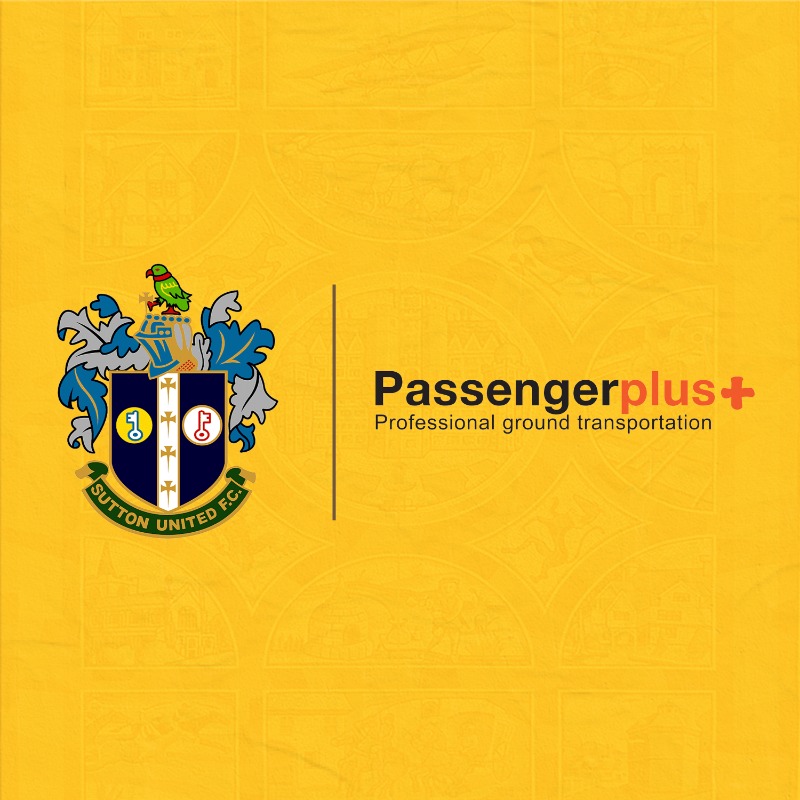 suttonunited's tweet photo. We are delighted to offer a warm welcome to today's match sponsors, @passengerplus 🚌

A huge thank you for your continued support 💛

#AmberArmy | #SuttonUnited | #SLFF | #ForeverAmber 💛 https://t.co/8N478Cuz1P