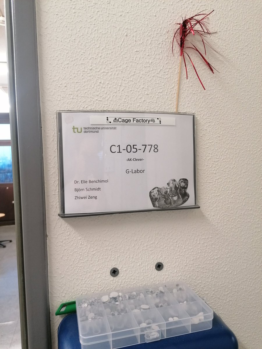 Elie Benchimol (@elie_bench) on Twitter photo More or less last official day at TU Dortmund in <a href="/guido_clever/">Clever Lab</a> Lab, conclusion of a near 4y PhD. Many many NMR tubes later, it's time to say goodbye to my beloved cages (😭).
Off to Groningen for new adventures and new chemistry with <a href="/OttoLab/">SijbrenOttoLab</a> More or less last official day at TU Dortmund in <a href="/guido_clever/">Clever Lab</a> Lab, conclusion of a near 4y PhD. Many many NMR tubes later, it's time to say goodbye to my beloved cages (😭).
Off to Groningen for new adventures and new chemistry with <a href="/OttoLab/">SijbrenOttoLab</a>