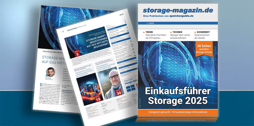 speicherguide's tweet image. 💡 Wir schauen auf Strategien, Trends und Produkte sowie auf die neue Großbaustelle in IT-Abteilungen, der #Virtualisierung. 🔎 #storage Magazin 01/2025 »Einkaufsführer Storage« (ohne Anmeldung &amp;amp; Gedöns) 👉 bit.ly/sg-eMag1-25