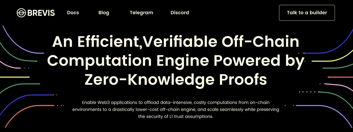 _mahersayess's tweet photo. 2/ What’s Brevis?

@brevis_zk  is like the brainiac of DeFi. It uses zero-knowledge (zk) technology to bring verified off-chain data onto the blockchain.

This means you can get real-world data integrated into your favourite DeFi protocols securely and privately 🔐 https://t.co/ilnzMsoAZq