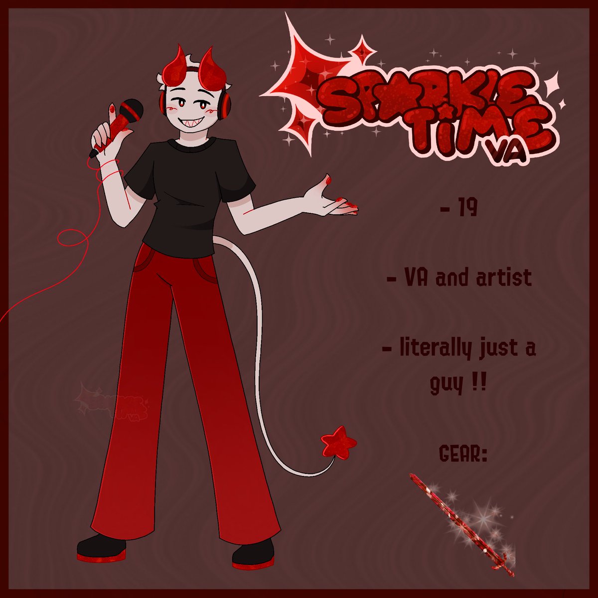 SparkleTimeVA's tweet image. HELLO GANG. have a new and improved reference of my (phighter) sona, Sparkle!! 
☆
[tagging whatever seems relevant!!]
☆
#phighting #regretevator #roblox #voiceactor