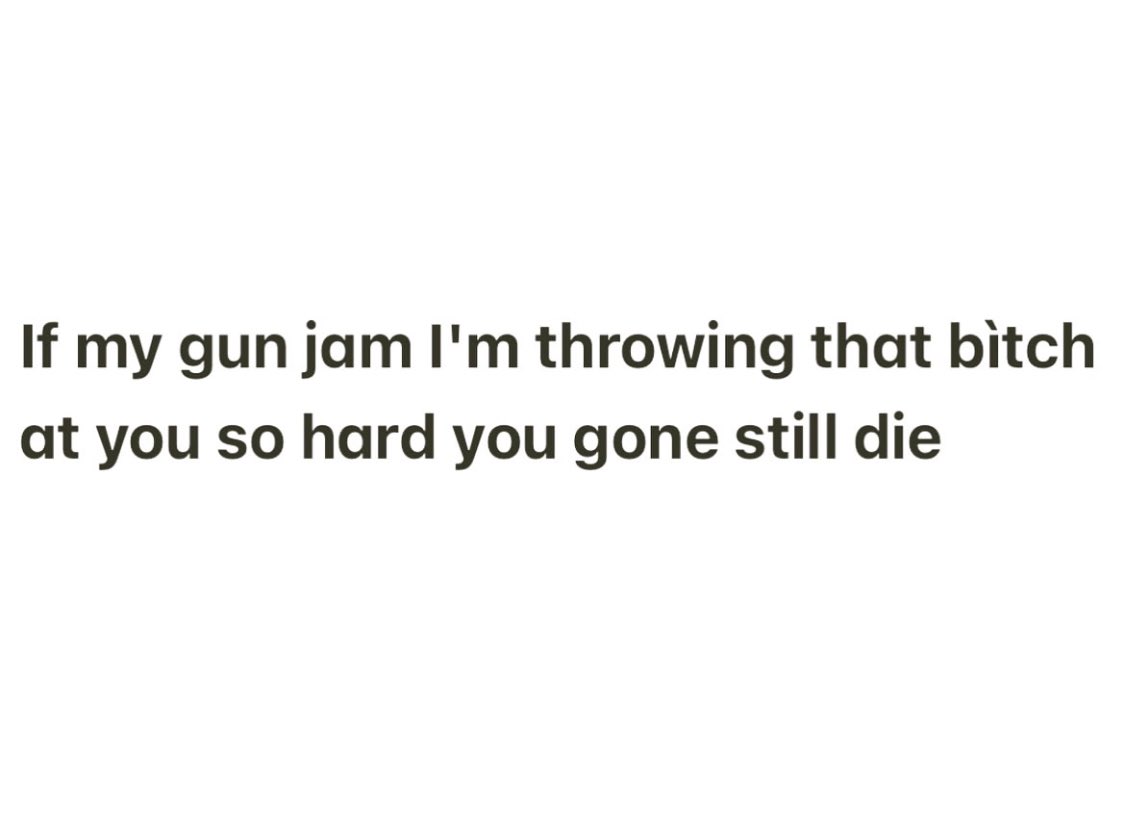 jaay3hree's tweet photo. Gon slap u so hard with this bitch gon break all ya cranium 🤣 https://t.co/ozkLb04AKW