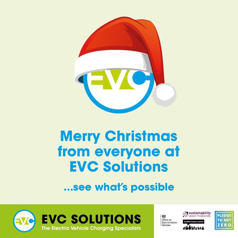 Merry Christmas from everyone at EVC Solutions ...see what's possible in 2025!

#SeeWhatsPossible #EVCharging #FleetCharging #EVFleets