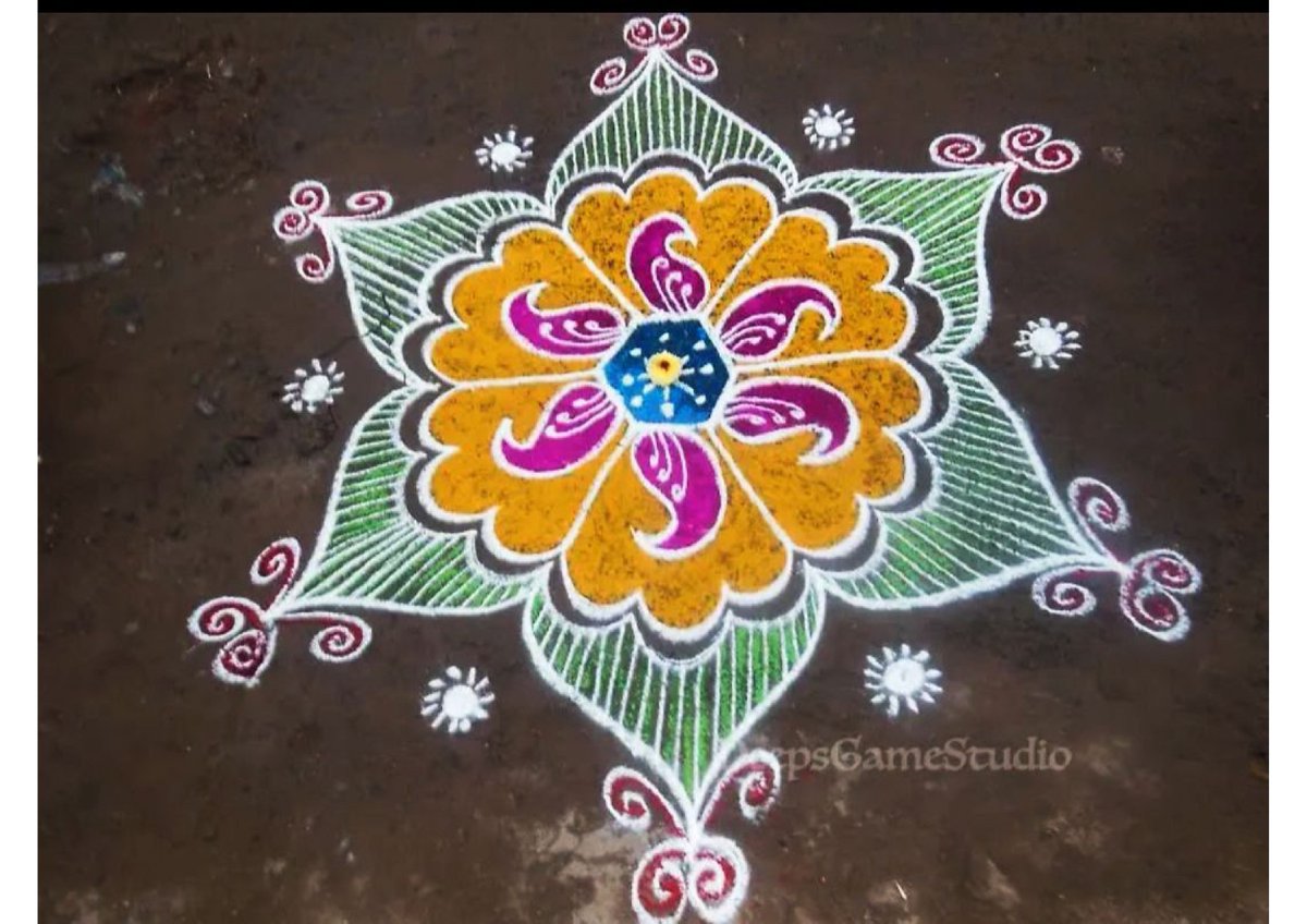 lavanyadeepak's tweet image. #Margazhi 
#Kolangal #Rangoli