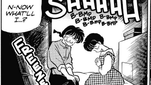 WinterGirlie_'s tweet photo. I absolutely live for Ranma &amp; Akane going all shy and flustered with each other, they're so cute 😩💙 #らんま https://t.co/0n0RLjmzRt