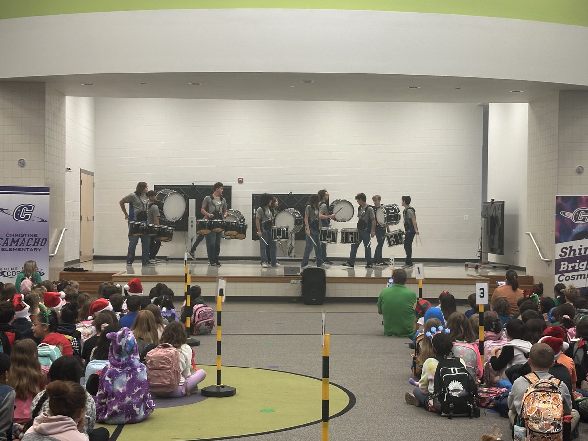 ๐ฎ๐๐๐๐๐๐ ๐ฎ๐๐๐๐๐ ๐ป๐๐๐๐๐๐๐๐ (@wendygonzaba) on Twitter photo #LHSDrumline brought the holiday spirit & energy to <a href="/Camacho_Elem/">Camacho Elementary</a> w/ a performance that truly sleighed! What an unforgettable way to kick off winter break!๐
Wishing everyone a drum-tastically amazing holiday season! <a href="/LHS_principal20/">Leander HS Principal</a> #LHSDrumline brought the holiday spirit & energy to <a href="/Camacho_Elem/">Camacho Elementary</a> w/ a performance that truly sleighed! What an unforgettable way to kick off winter break!๐
Wishing everyone a drum-tastically amazing holiday season! <a href="/LHS_principal20/">Leander HS Principal</a>