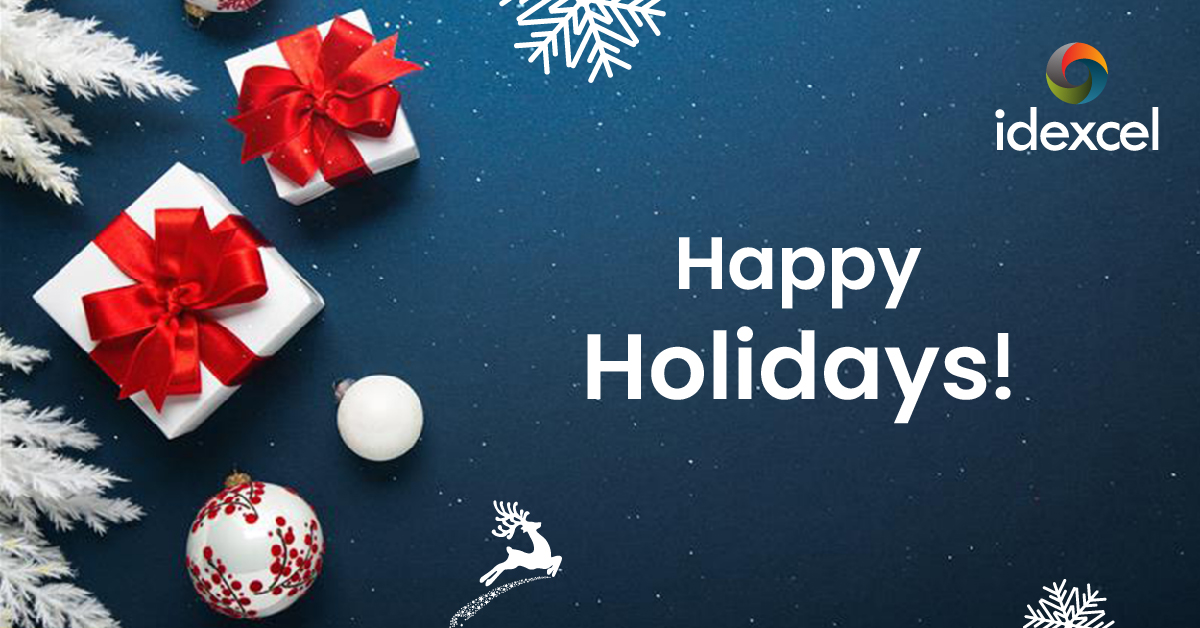 idexcel's tweet image. As the year comes to a close, Idexcel extends heartfelt holiday wishes to all. May this festive season bring you joy, peace, and success. Here’s to a new year filled with innovative solutions, growth, and endless opportunities. Cheers to a bright future ahead! #HAPPYHOLIDAYS