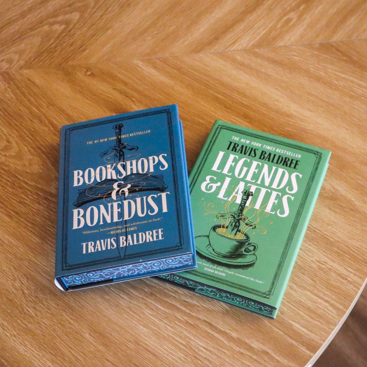 torbooks's tweet image. Who's ready for a #sweepstakes?! Today, we're giving YOU the chance to win copies of #LegendsandLattes and #BookshopsandBonedust by @TravisBaldree!

Follow, like, and repost to enter! Good luck!

#BaldreeSweeps