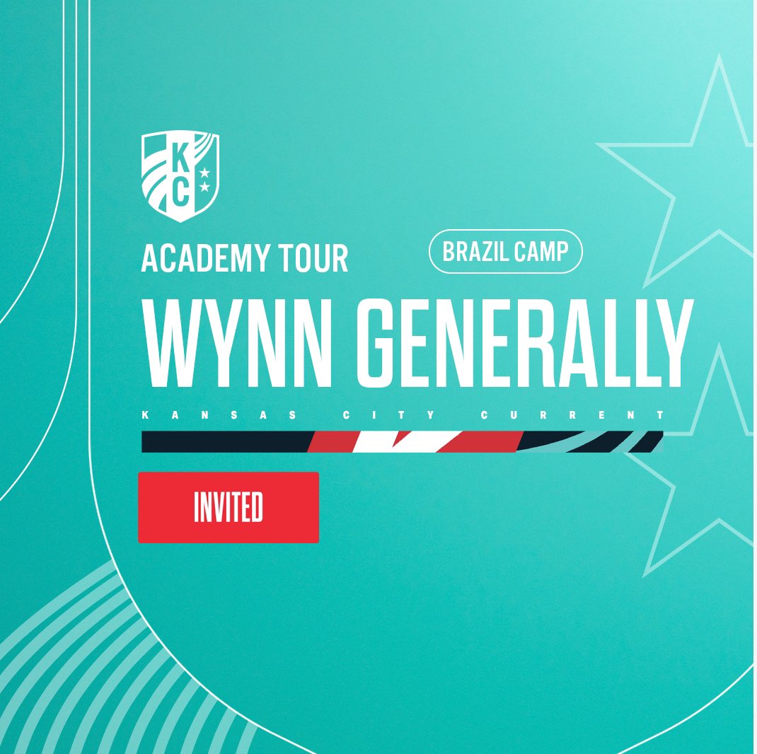Wynn Generally (@wynngenerally) on Twitter photo So excited and blessed to be going on the upcoming KC Current Brazil camp! Thank you so much <a href="/thekccurrent/">KC Current</a> for this amazing opportunity! So excited and blessed to be going on the upcoming KC Current Brazil camp! Thank you so much <a href="/thekccurrent/">KC Current</a> for this amazing opportunity!