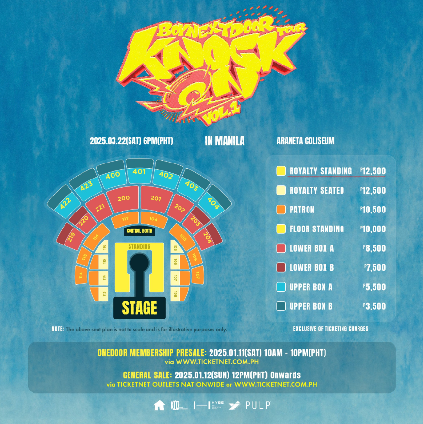 dubuzcart's tweet photo. i'm finding kahati for my membership presale code TT

will be getting royalty standing!

total price: ₱13,850

breakdown: ₱12,500 (ticket price) + ₱150 (ticketnet online fee) + ₱700 (tpa fee) + ₱500 (membership code)

i availed 2 TPAs, 1st prio ako sa isa so high chance of getting barricade.

WILL PRIORITIZE THOSE WHO CAN PAY IN FULL A DAY BEFORE TICKETING!

# wts lfb ph boynextdoor knock on vol.1 in manila araneta coliseum
