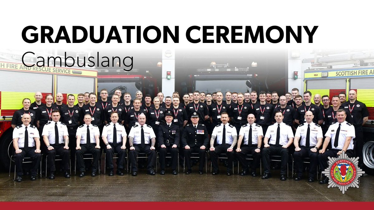 Hats (or helmets) off to our latest graduates!

The 47-strong group graduated today in front of friends and family at our National Training Centre in Cambuslang.

We wish them all the best in their future careers.