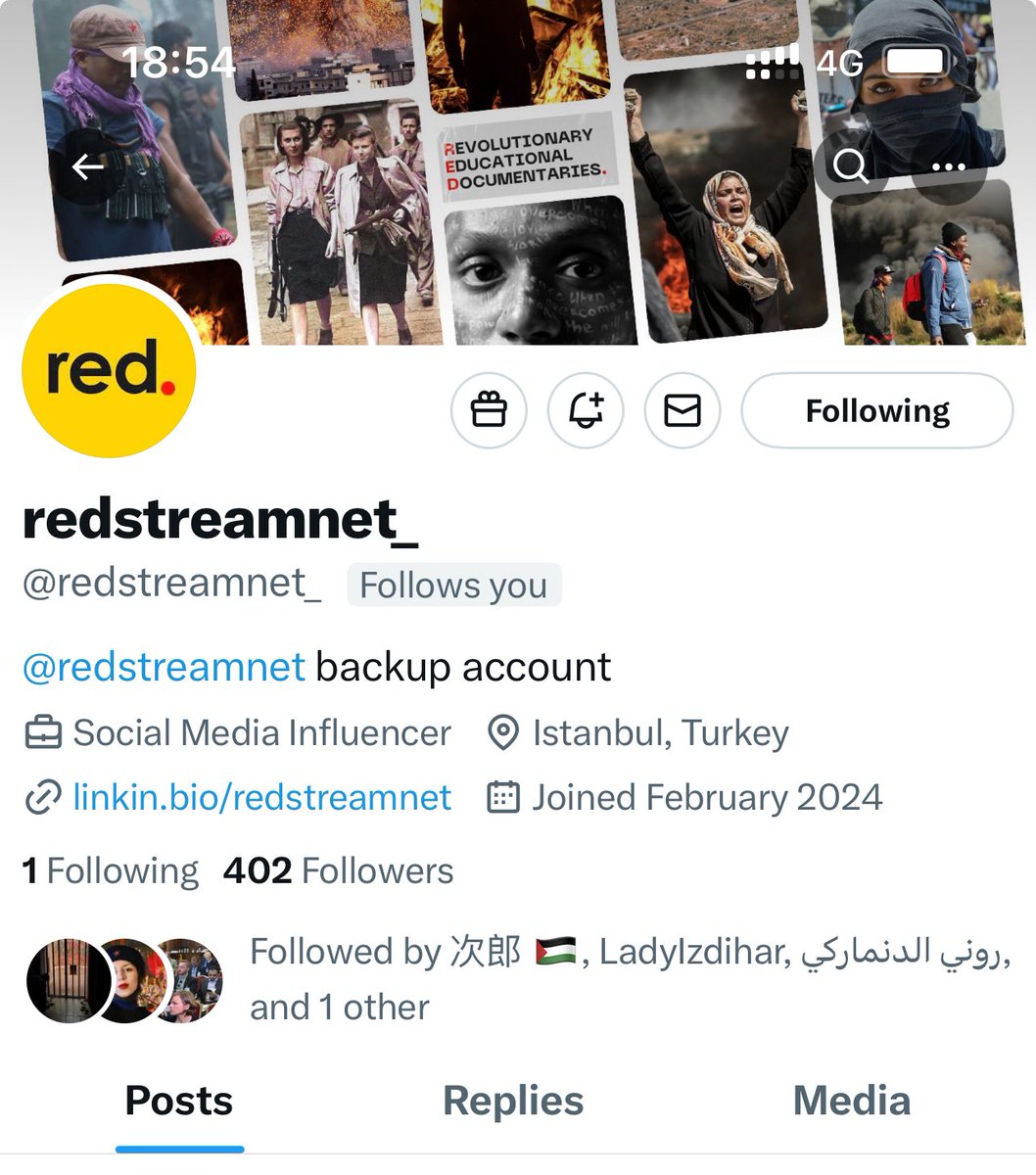 hussedogru_'s tweet photo. We are experiencing heavy shadowbanning due to our pro-Palestine and anti-imperialist coverage. Help us break the ban by retweeting and following us on our backup page: 
https://t.co/nyPscAD4On https://t.co/GLYzWZgGOE