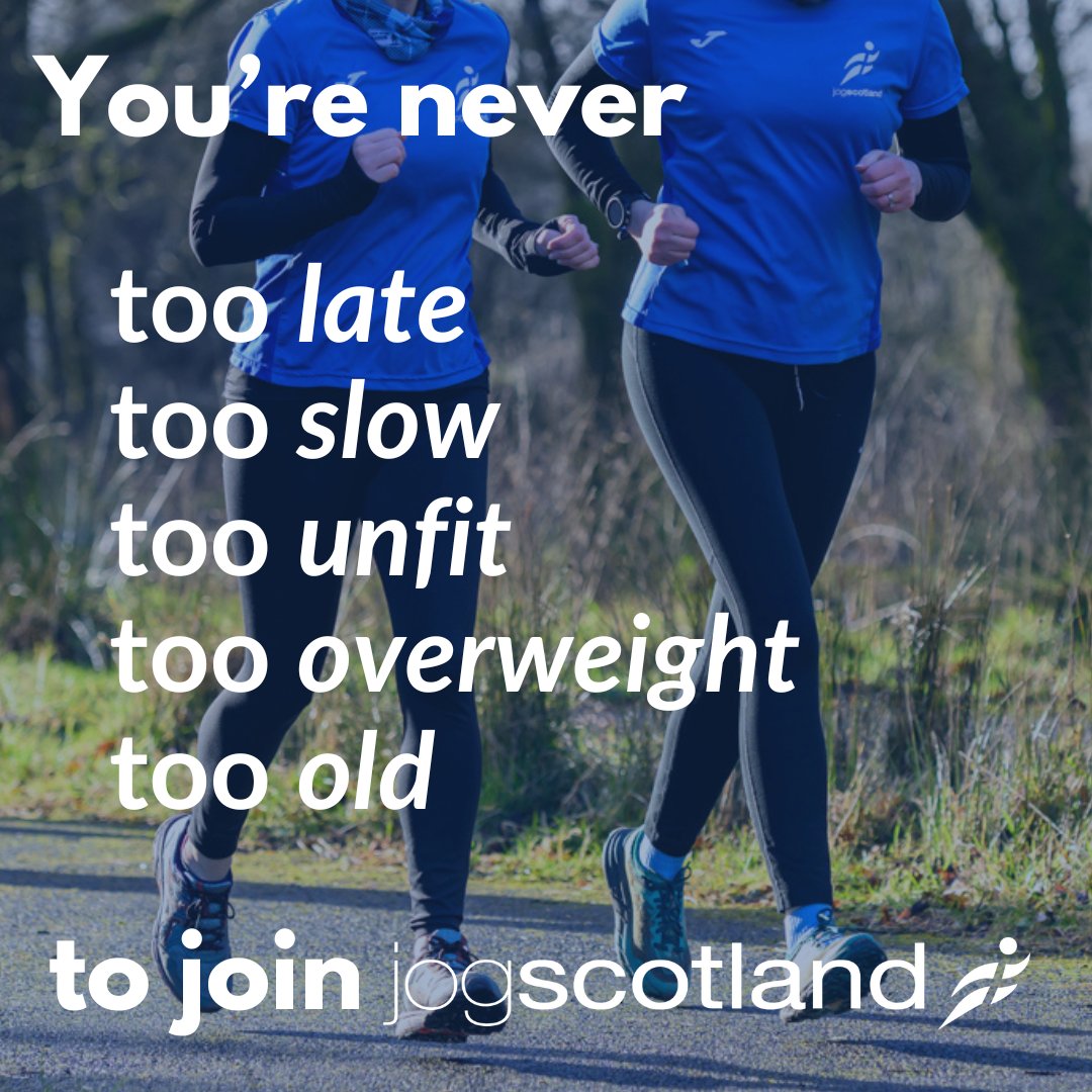 jogscotland is for everyone 🫶

No matter your age, shape, speed or fitness level, everyone is welcome and no one gets left behind 🤝

Find a group near you 👇
jogscotland.org.uk/joggers/find-y…
