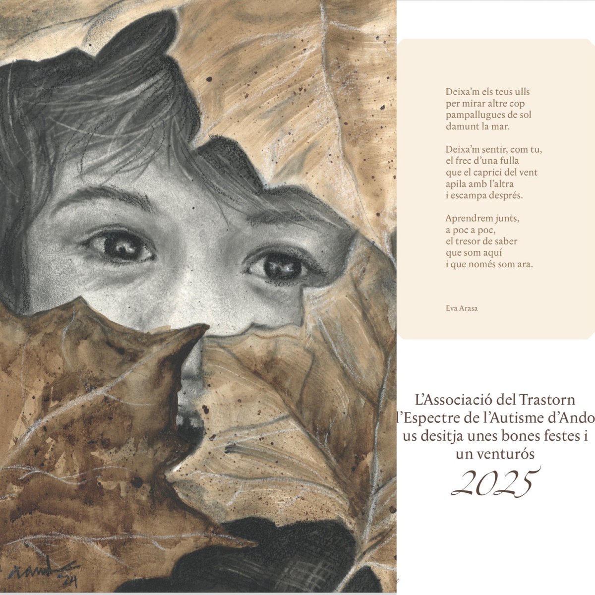 AUTEA us desitja unes molt bones festes!! Gràcies <a href="/EvaArasa/">Eva Arasa Altimira</a>  i Sam Bosque per compartir amb nosaltres  aquest Nadal 🩵🥰💫🎄i gràcies GràfiquesAndorranes per fer-ho possible🙏🏻