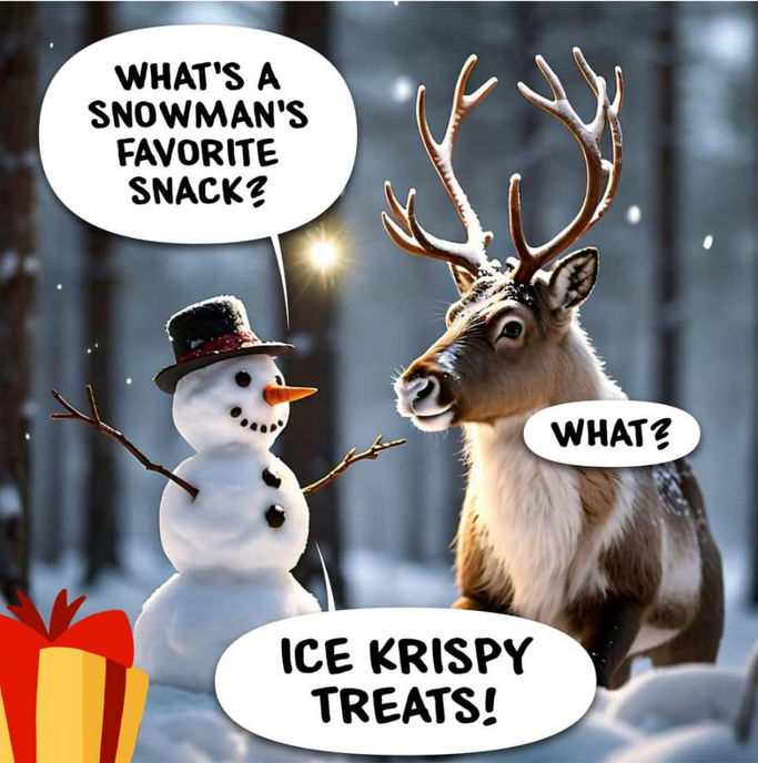 A little Christmas "Jolly" to brighten your day 😂