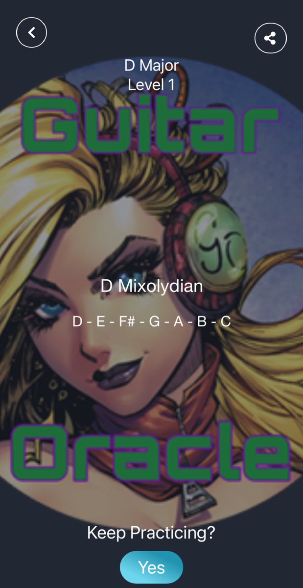 OracleGuitar's tweet photo. Today’s guitar scale is D Mixolydian! Only dominant feelings on Friday! 😎🎸 https://t.co/1fYLGxWEIu
