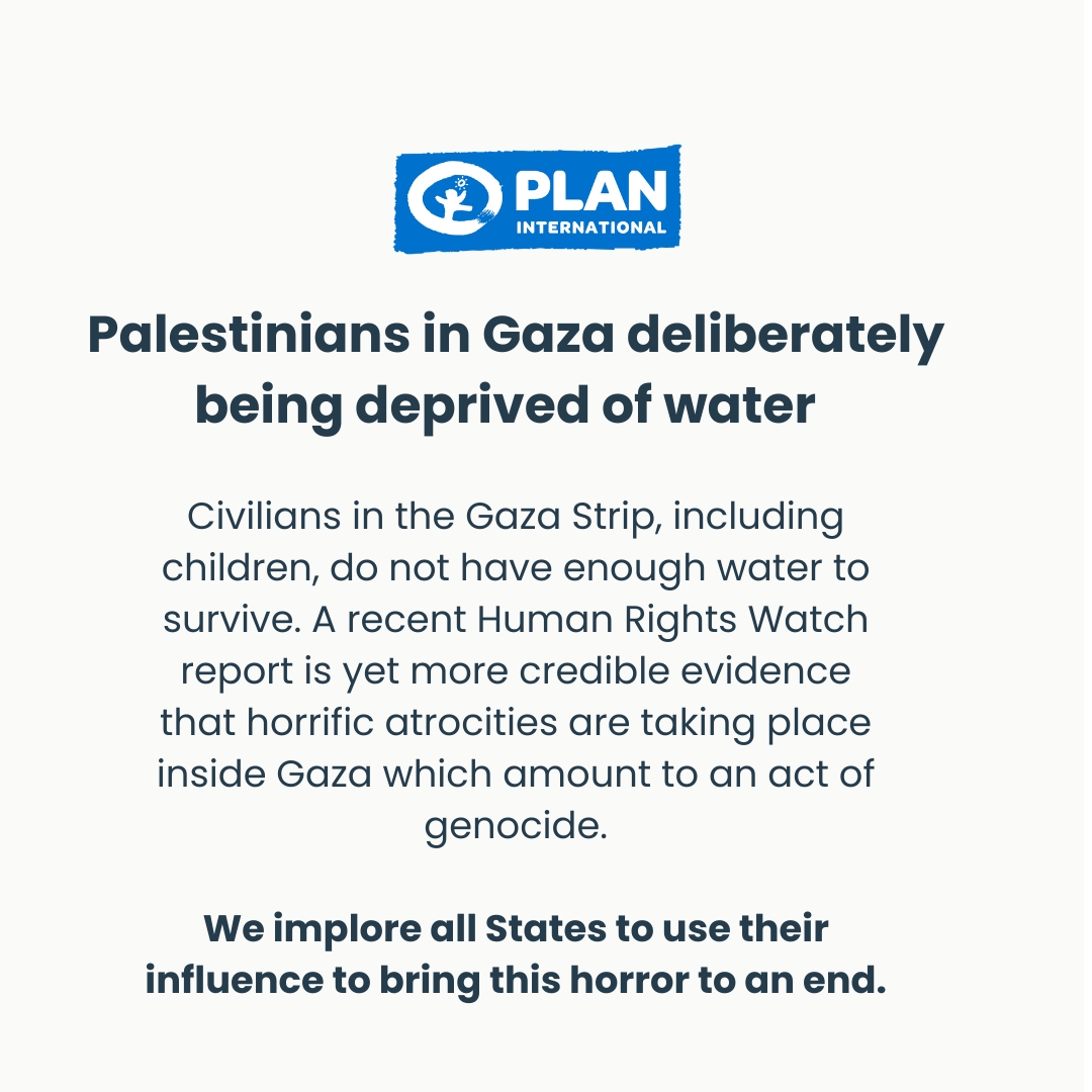 We continue to call on all parties to respect international humanitarian law, including the immediate release of all hostages and the protection of children and civilians and the restoration of safe humanitarian access. 

 Read our full statement: bit.ly/4fs30Ps
