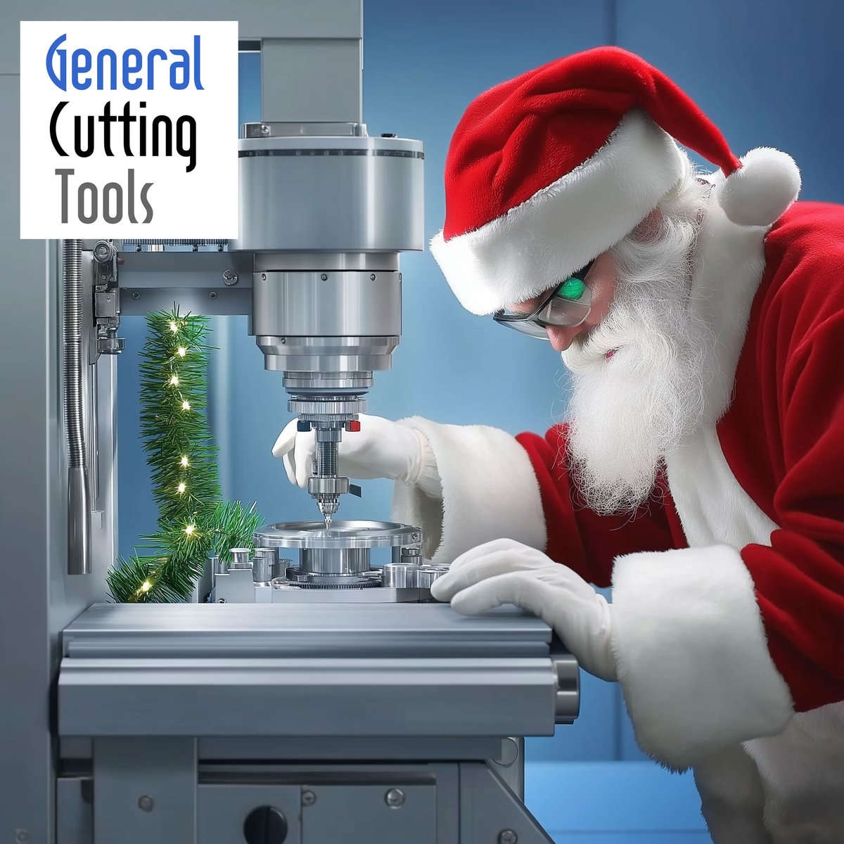 Santa's workshop isn't just about toys – it's about precision! 🎄 This Christmas, even Santa knows the importance of quality cutting tools. From our family to yours, Merry Christmas and Happy Holidays!
