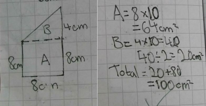 BevGrammarMaths's tweet photo. Year 7 have been studying area this week.
Here are some fabulous examples of areas of compound shapes from Milo D, Rassul L, Ifeanyi M and Charlie M in Mrs Briggs' class https://t.co/EDMGXgG84n