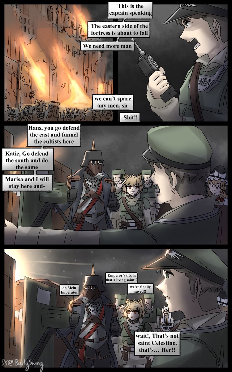 BurlySwing's tweet photo. “Even after death” part 1-4 finalized
yes,Frieren is in every one of them
#warhammer40000 #WarhammerArt #WarhammerCommunity https://t.co/aib16bkkdP