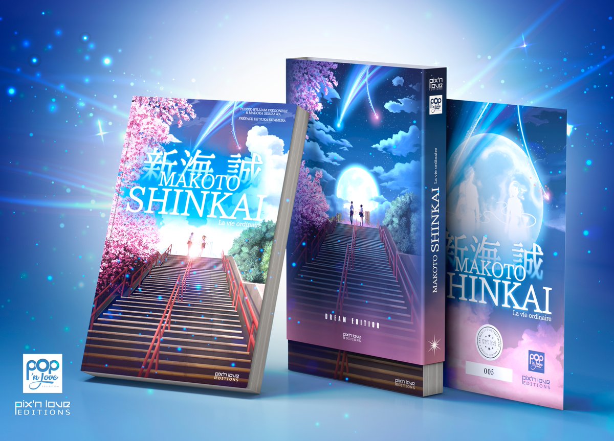 🎅 CALENDRIER DE L'AVENT 🎅

Tentez de remporter un exemplaire du livre "Makoto Shinkai - La vie ordinaire" en édition Collector ! 

➡️ RT + Like
➡️ Follow <a href="/Pixnlove/">Editions Pix'n Love</a>

👉 Tirage au sort lundi.