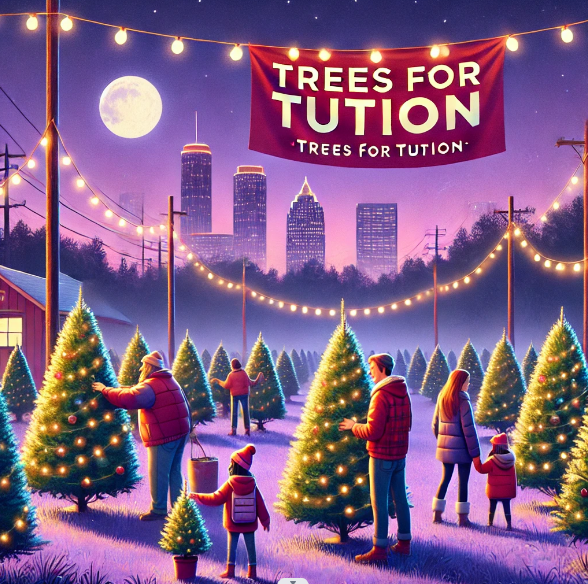 midha_neel's tweet photo. 🎄 Buy your Christmas tree in Atlanta and change lives with Trees for Tuition. Each sale supports scholarships for local students and contributes to the environment by planting a tree for every tree sold. Make your tradition something special! 🌟 #Atlanta #NeelKeepingItReal https://t.co/1AW28j7o97