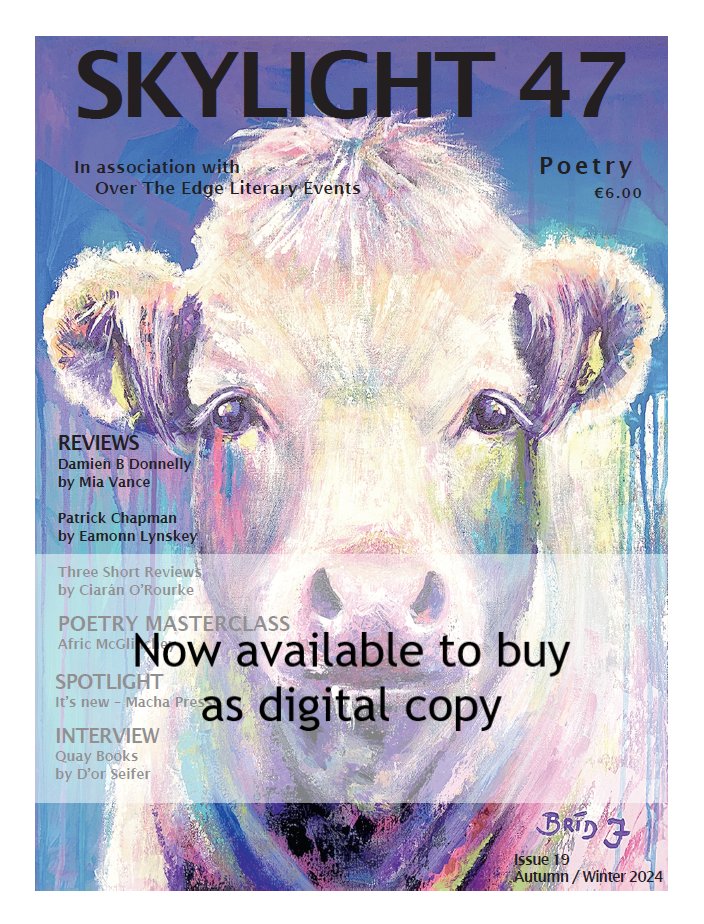 If you're looking for a present for the poetry lover in your life, or indeed, yourself, why not take a look at the digital or printed copy of our latest issue - Issue 19? Spend some quality time with some great poems over Christmas ... tinyurl.com/2ubszzhu